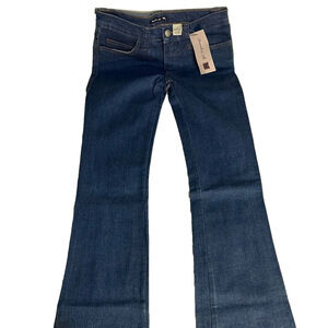Frankie b Jeans Size 2, Inseam: 34 Inches. patchwork bootcut